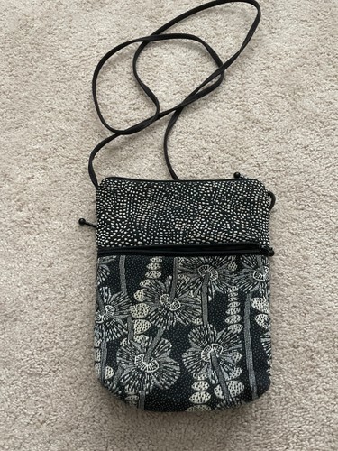 Maruca crossbody black floral - crossbody,